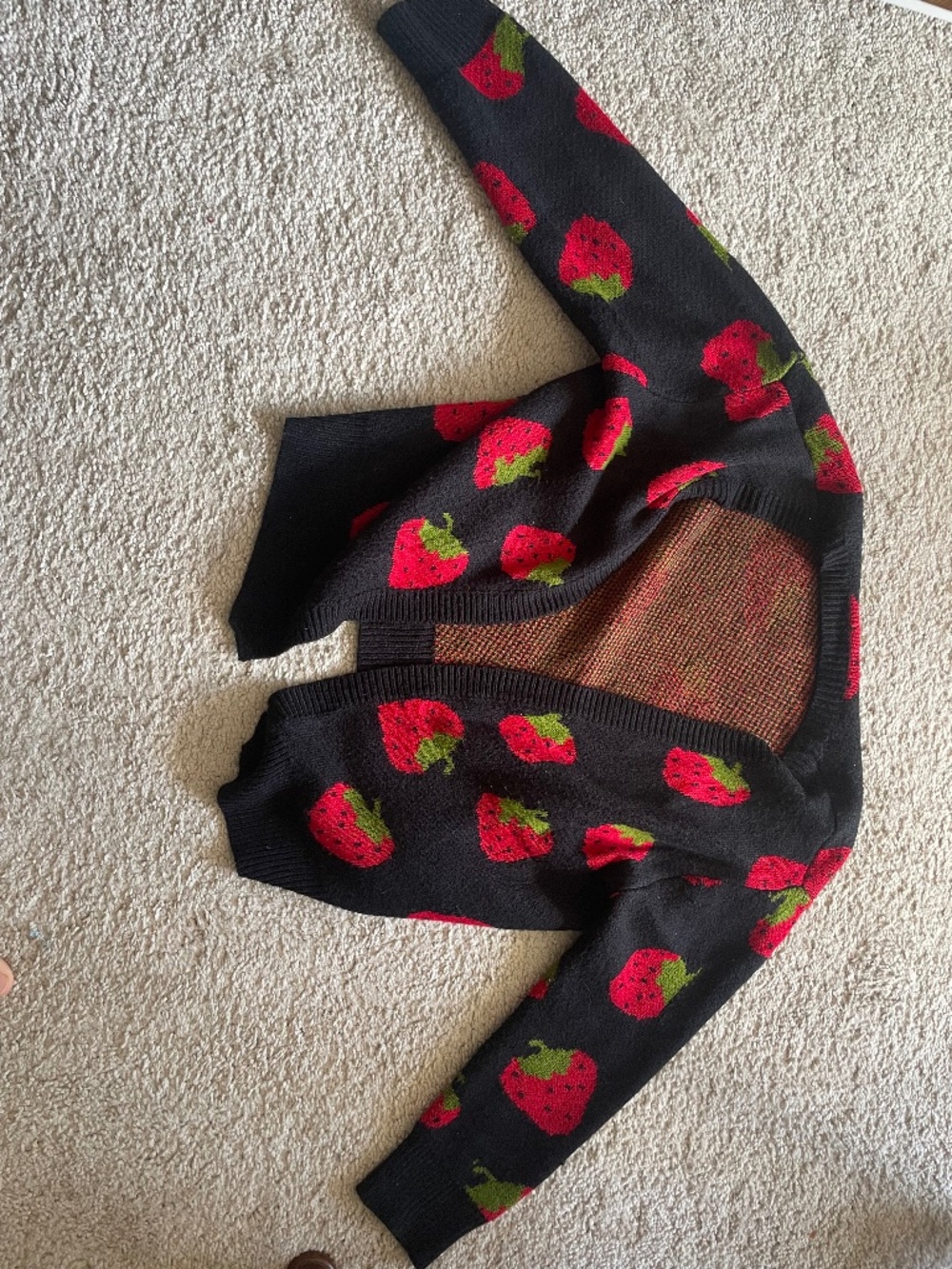 Strawberry Cardigan